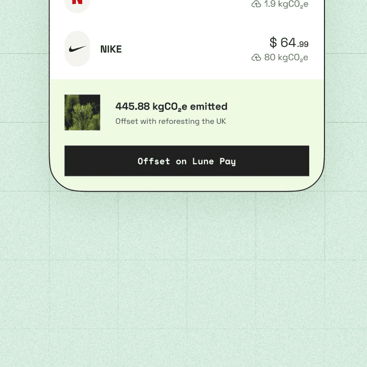 Lune-hosted carbon offsetting page-image