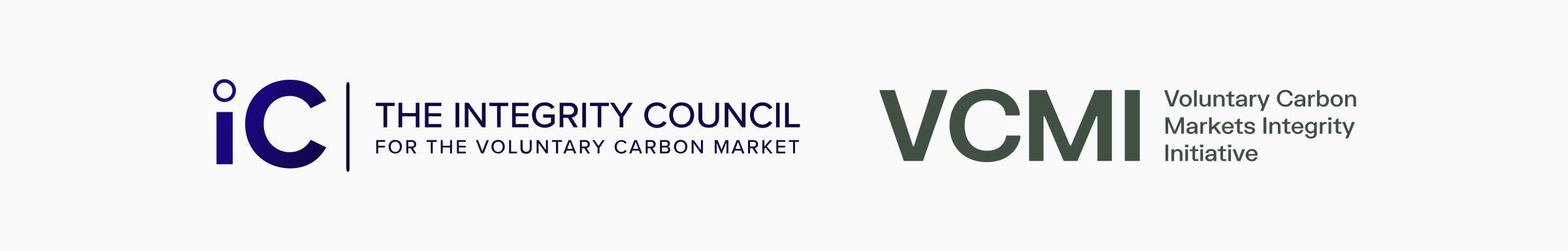 ICVCM and VCMI logos