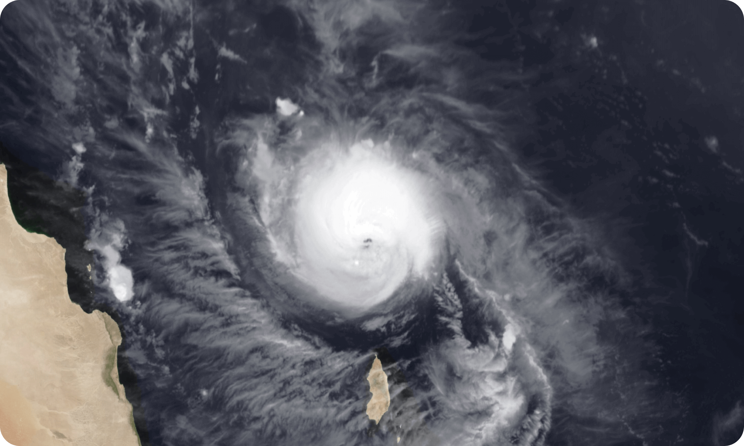November 2015, Cyclone Megh is the second in a week to hit the coast of Yemen.